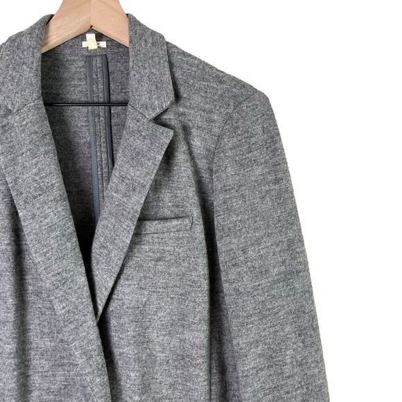 J.Crew Benny Double Breasted Wool Blazer in Heather Gray Unlined, Size 4 - Picture 5 of 14
